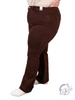 Curvy Dorothy Espresso Wide Leg Jeans By Judy Blue