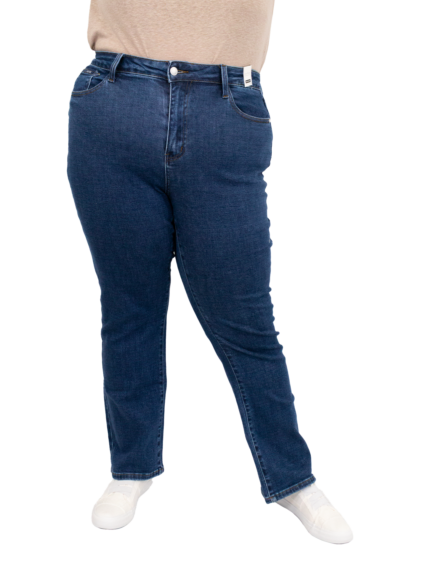 Curvy Ada High-Rise Vintage 90's Straight by Judy Blue