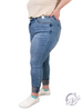 Curvy Violet High Waist South Western Cuffed Jean By Judy Blue