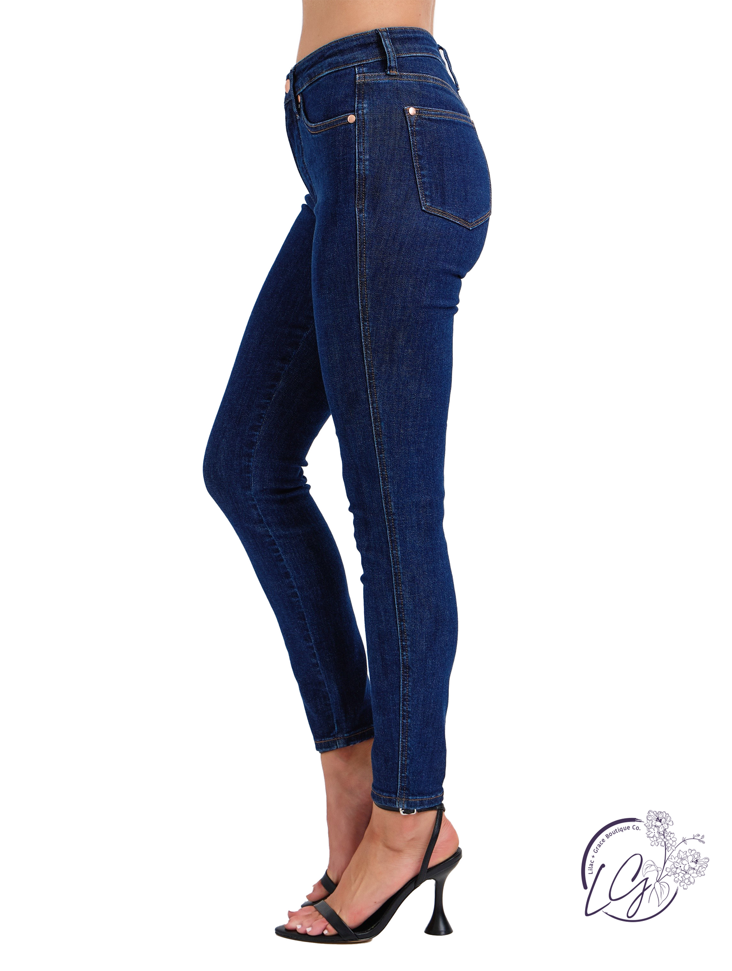 Serena Mid-Rise Tummy Control Classic by Judy Blue