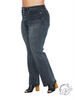 Curvy Rowan High-Rise Distressed Straight by Judy Blue