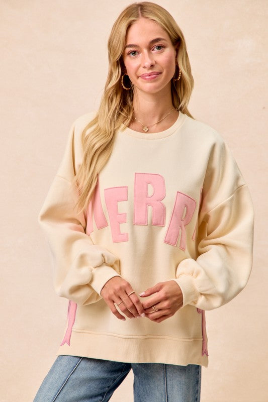 Bow-tiful Merry Fleece