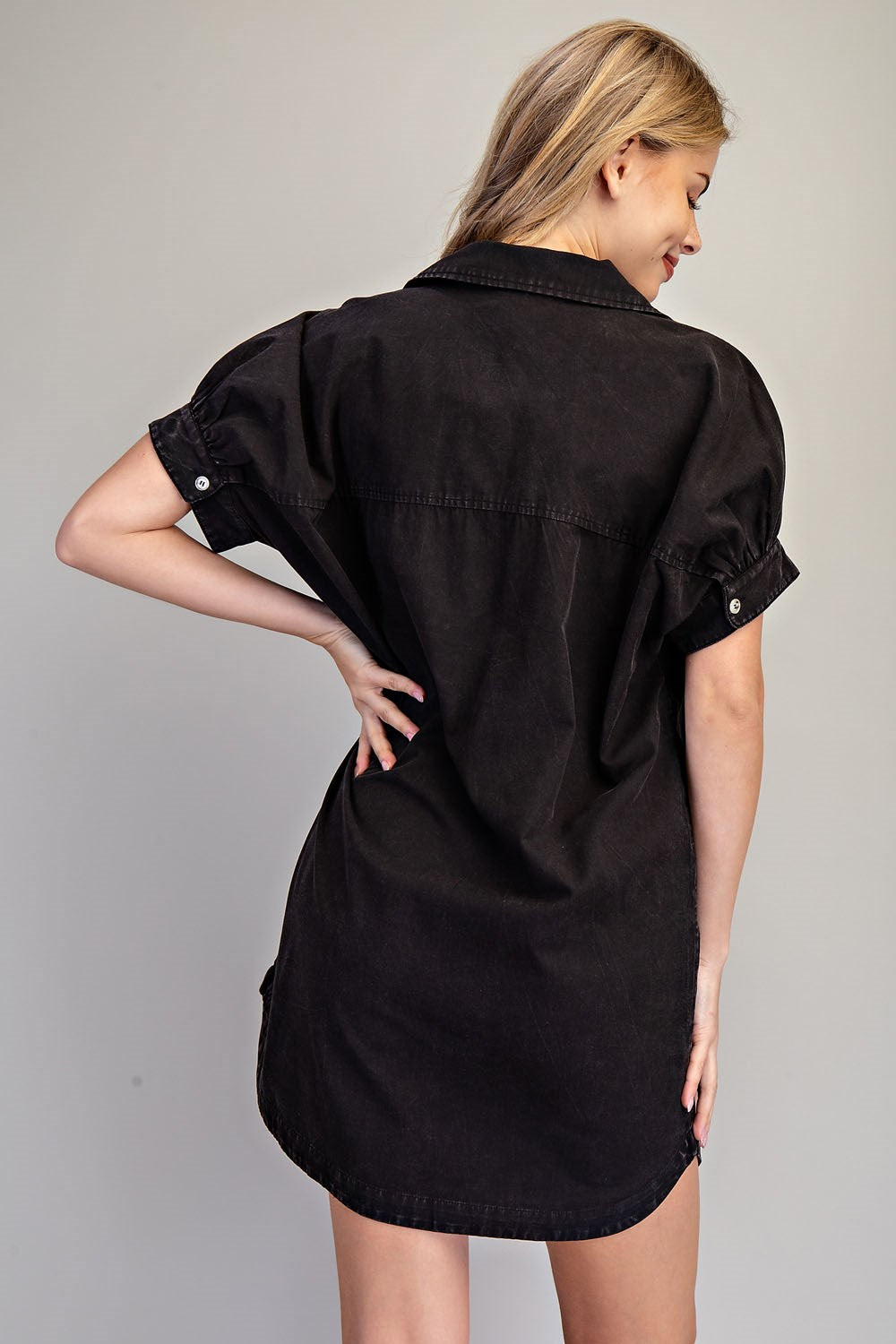 Vintage Fade Shirt Dress