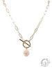 Sparkling Toggle Necklace