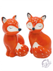 Fox Salt & Pepper Set, Ceramic