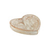White Wooden Heart - Small