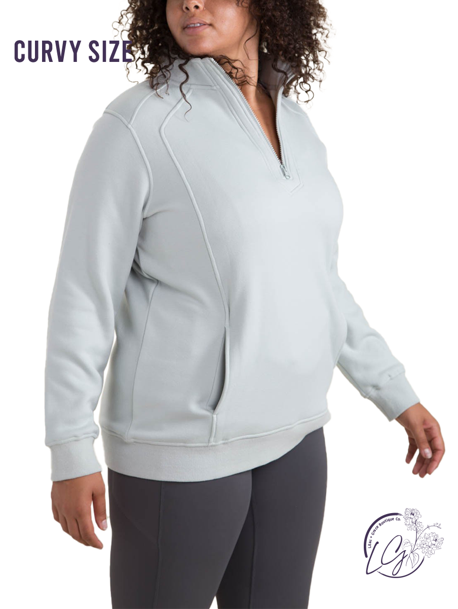 Curvy Active Venture Pullover