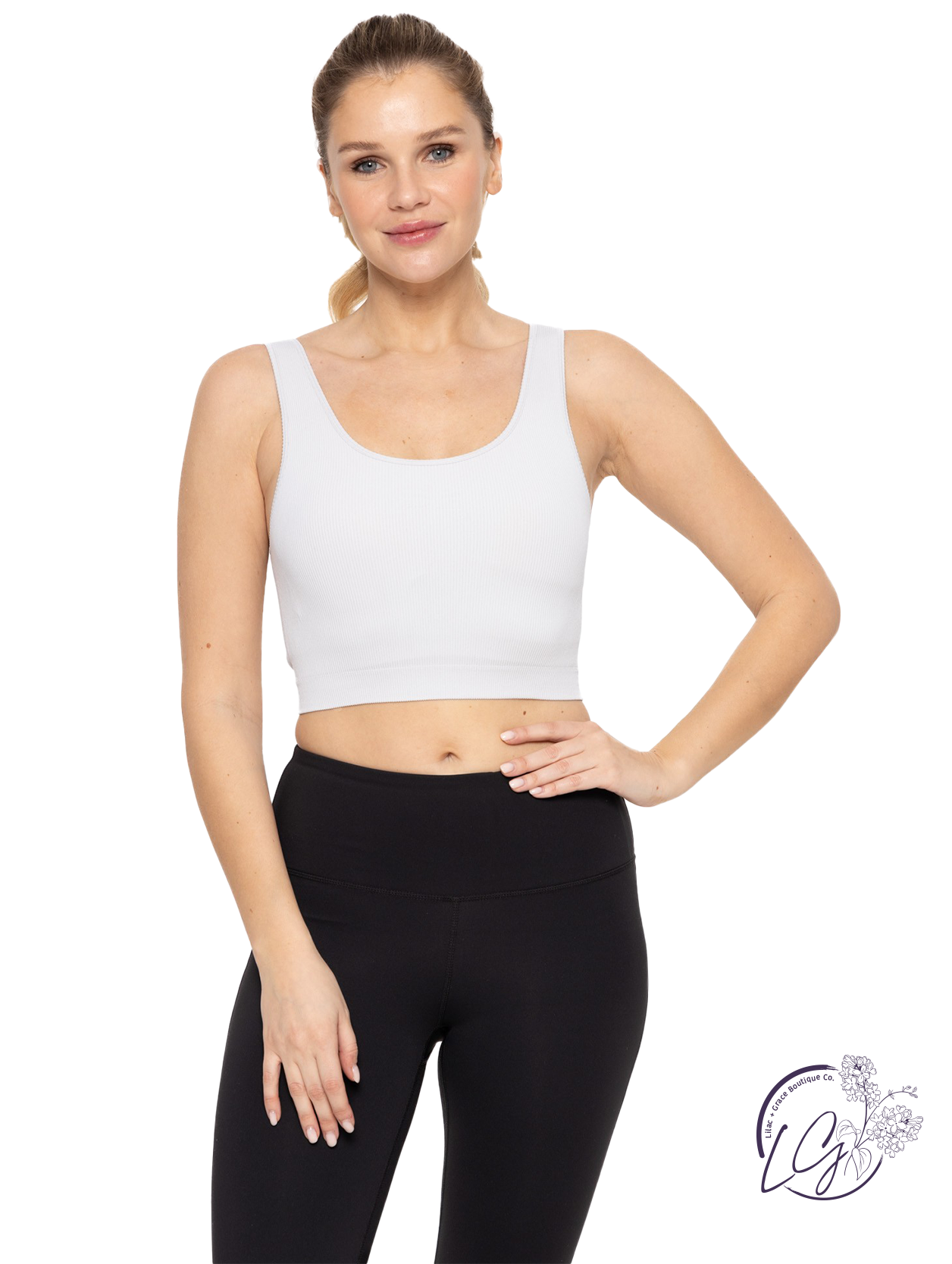 Sleek Fit Ribbed Crop