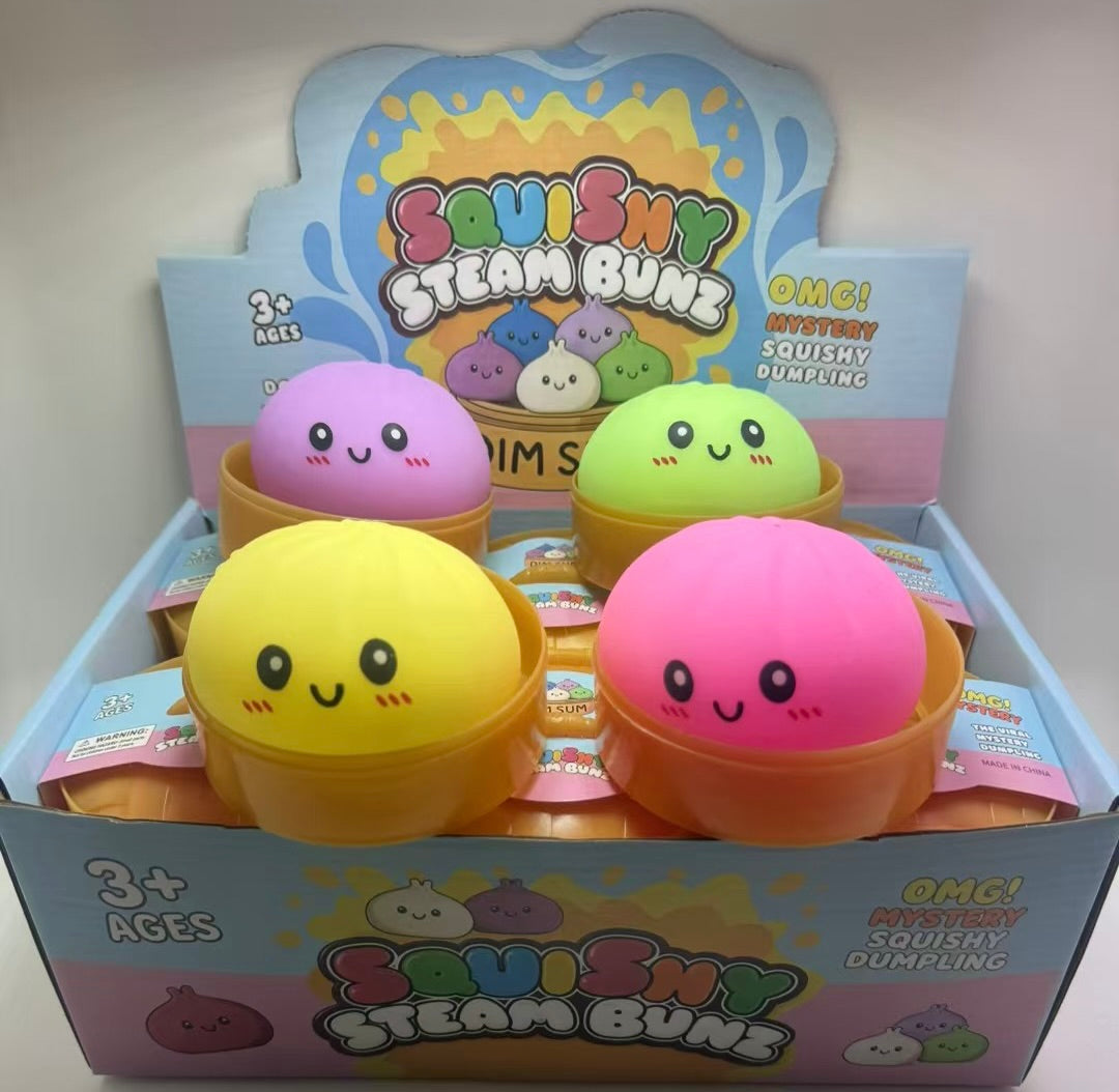 Mystery Squishy Steam Bunz