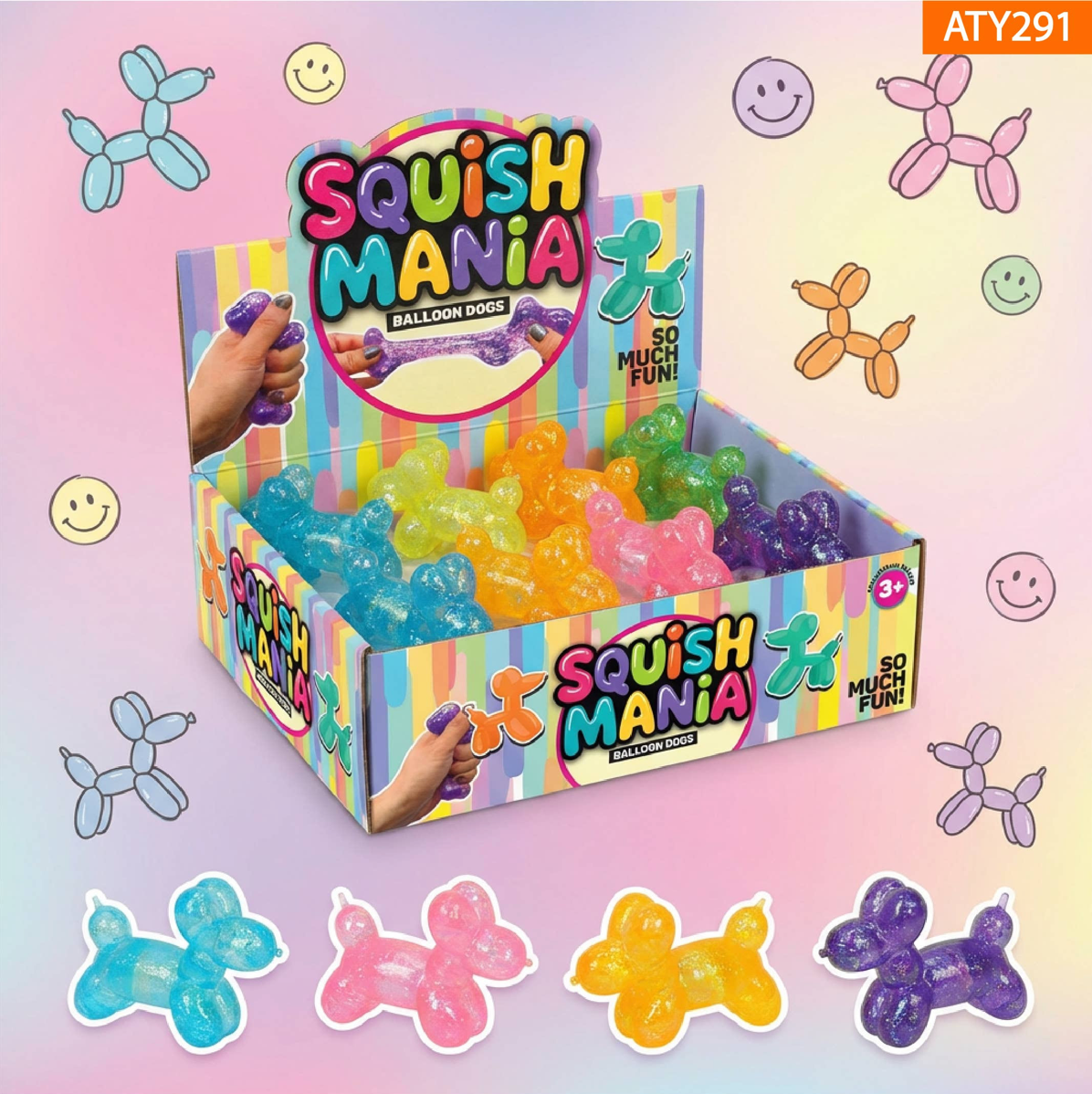 Squish Mania Balloon Dog