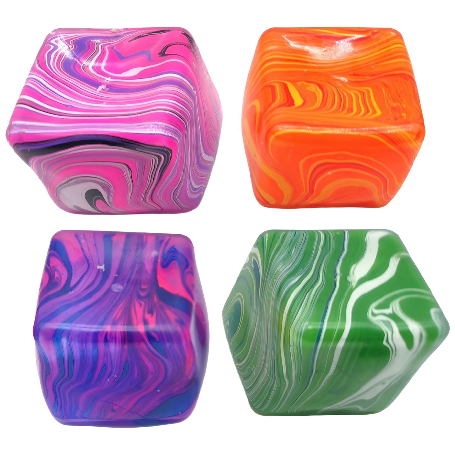 Squish Mania Marble Cube