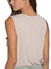 Buttoned Elegance Sleeveless Top