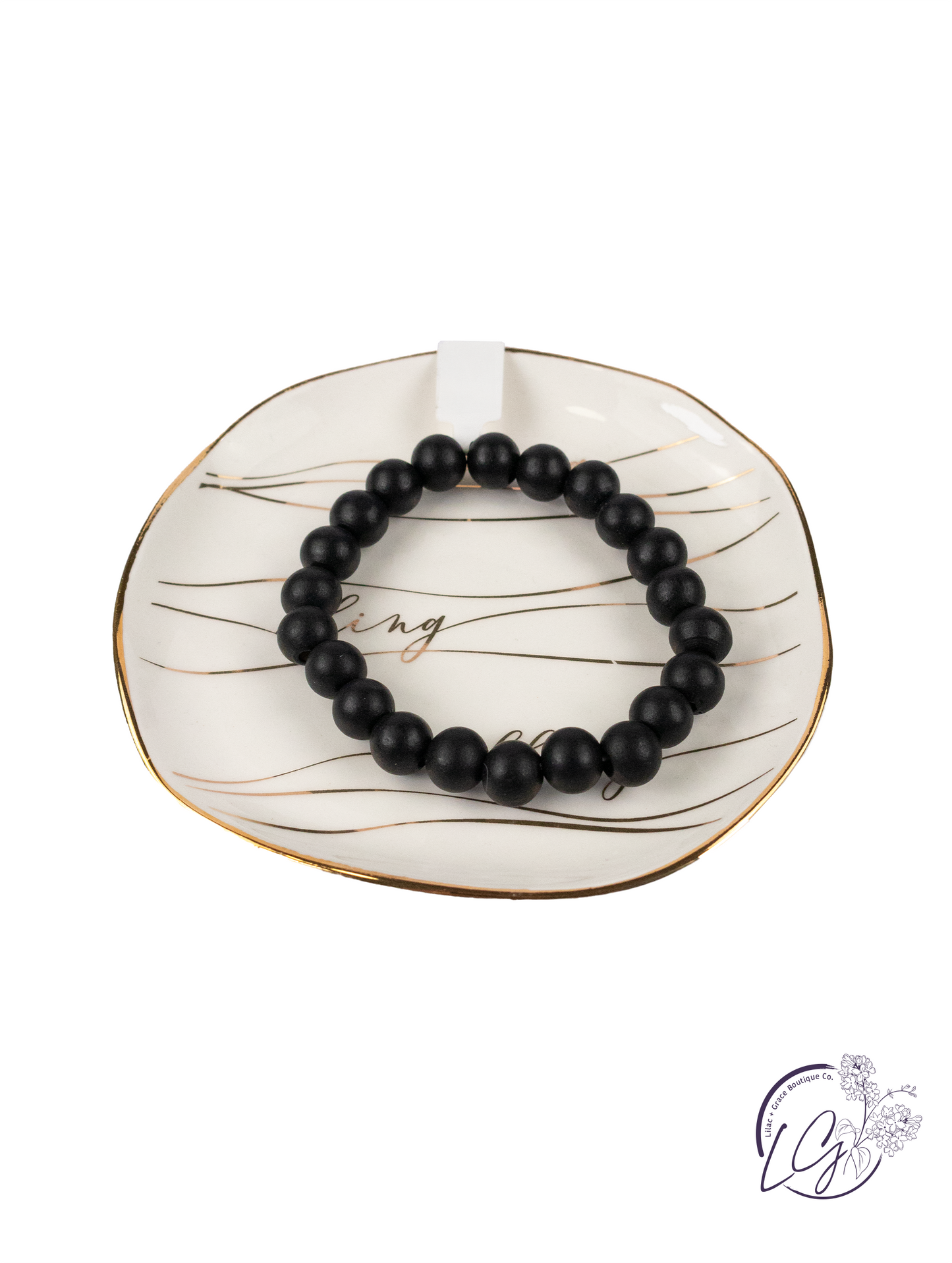 Black Stretch Bracelets