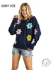 Curvy Scents Of Love Sweater