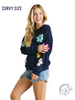 Curvy Scents Of Love Sweater