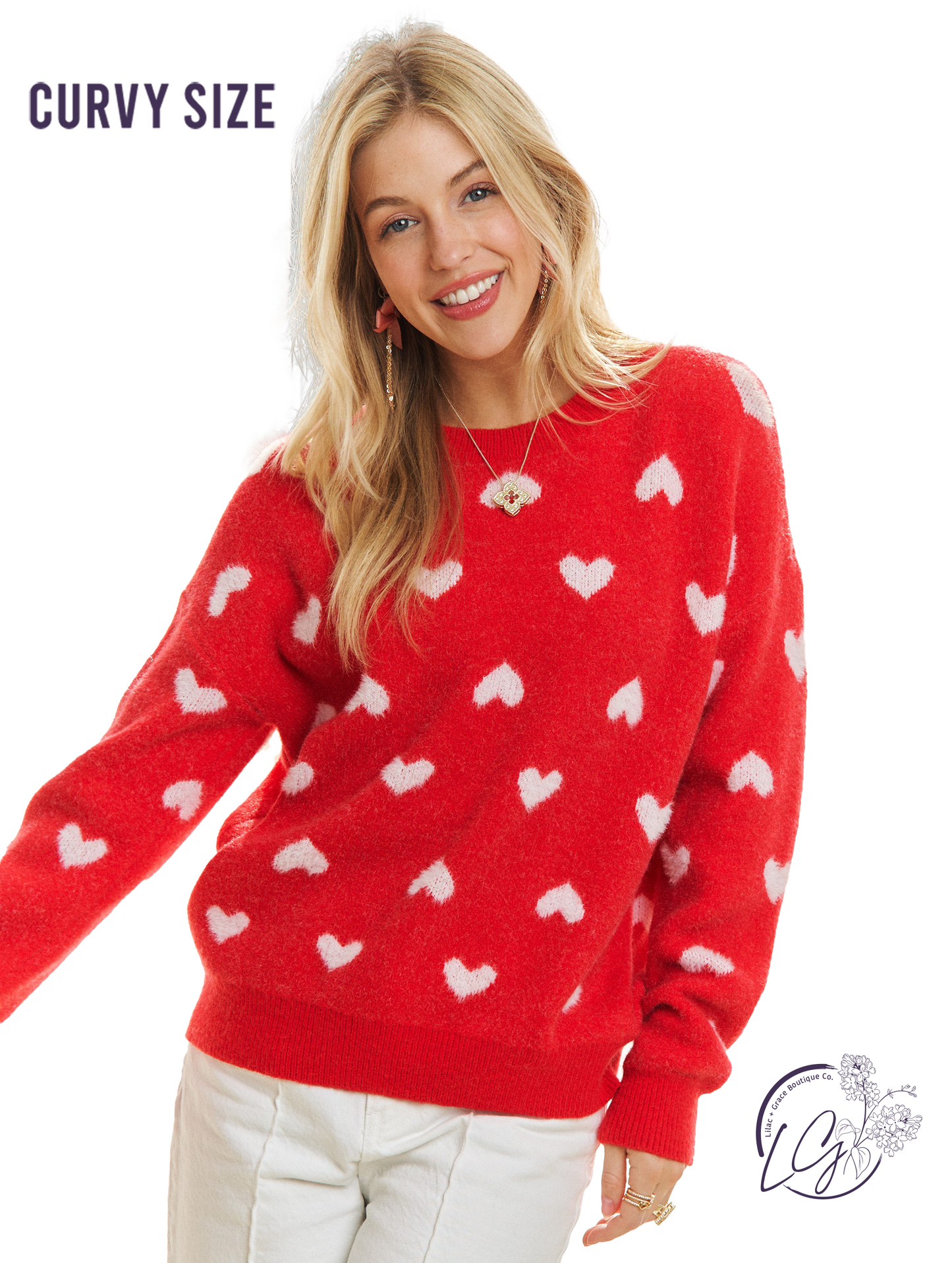 Curvy Sugar Rush Vibes Sweater