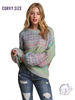 Curvy Colors Of Us Sweater