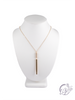 Elegant Bar Pendant Necklace