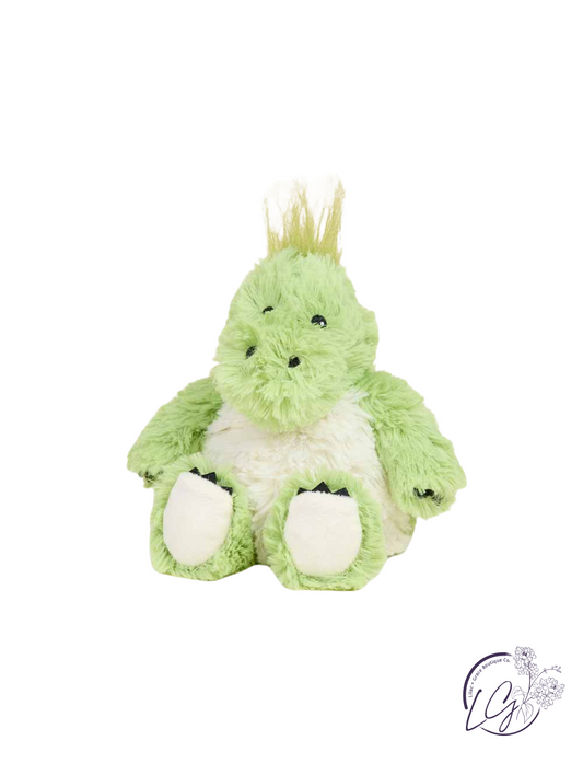 Green Dinosaur Warmies Junior