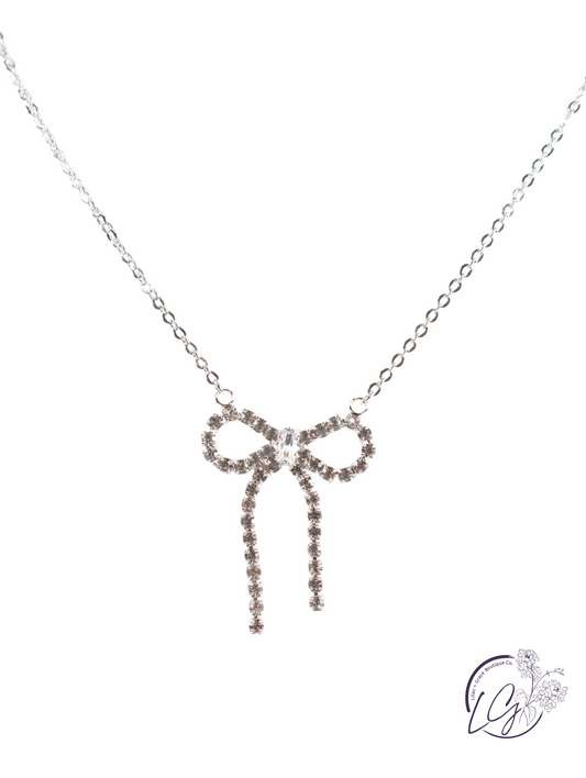 Bow Pendant Necklace