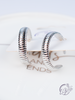 Classic Metal Cuff Hoops