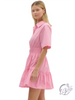 Softline Smocked Waist Mini Dress