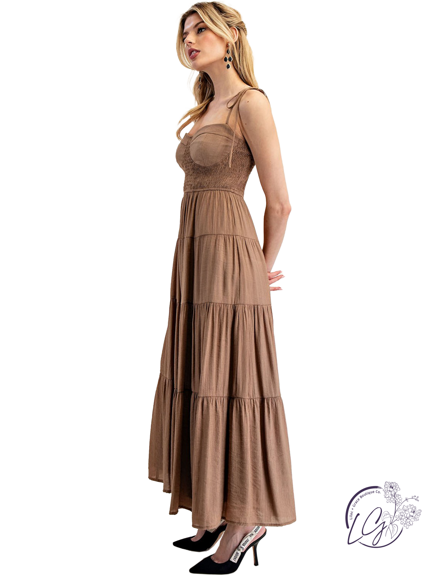 Traveling Air Maxi Dress