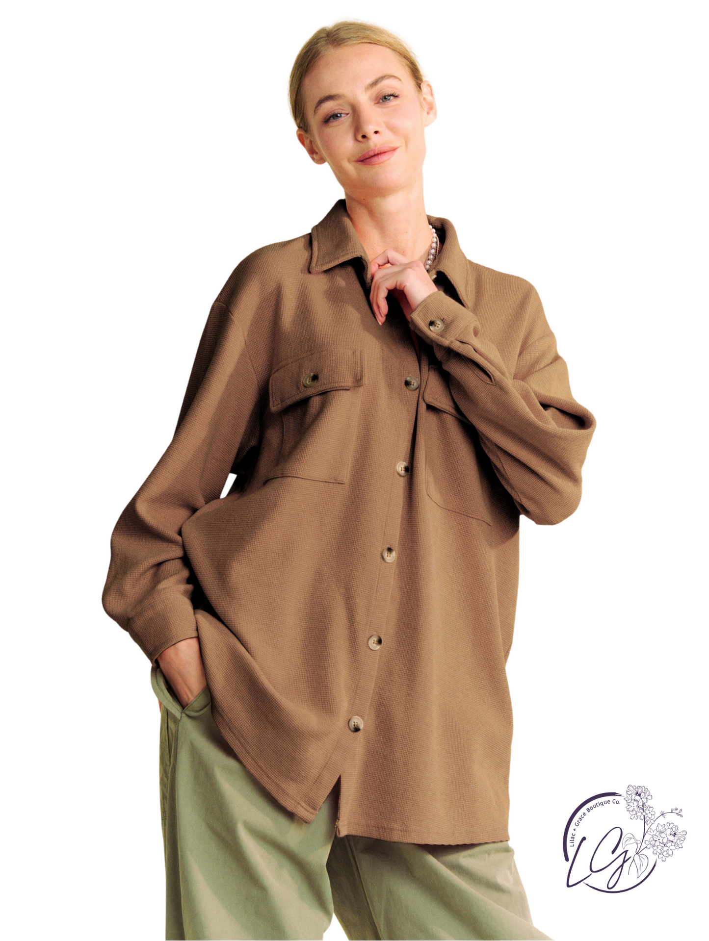 Dappled With Grace Shirt Top