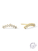 Glitz Crawler Stud Earrings