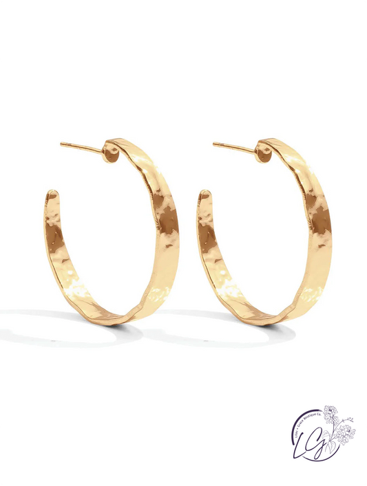 Gilded Hoops