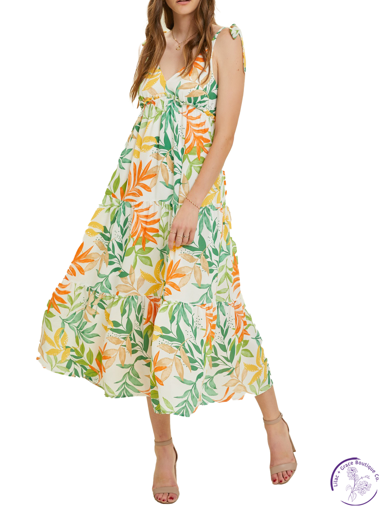 Caribbean Dream Midi Dress