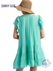 Curvy Call Me Back Woven Dress