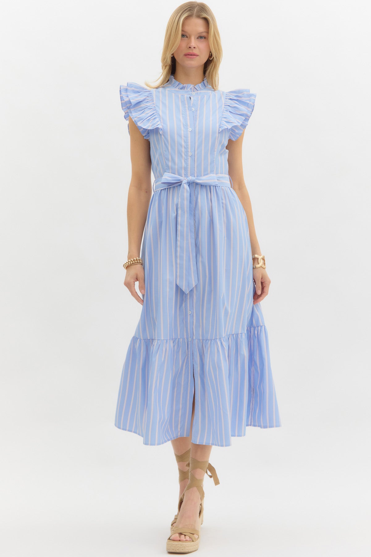 Everyday Rhythm Striped Dress