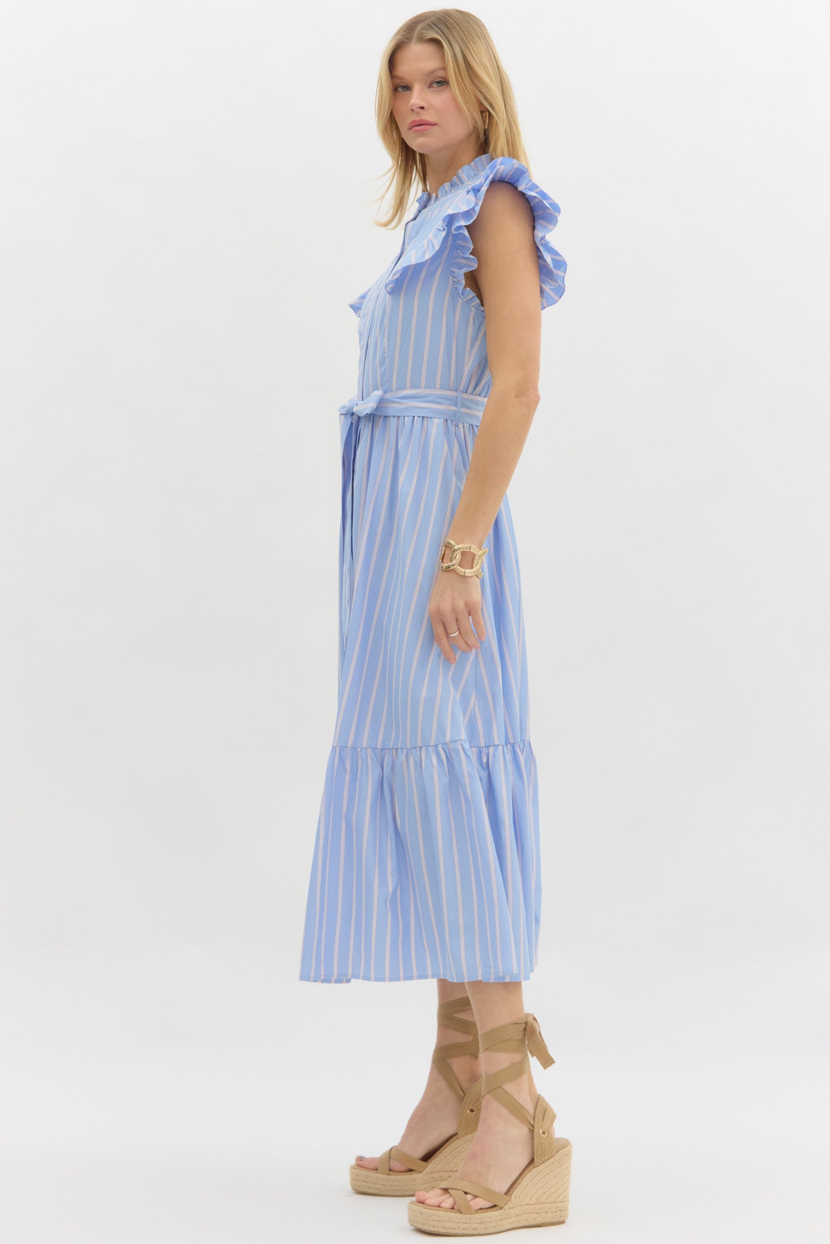 Everyday Rhythm Striped Dress