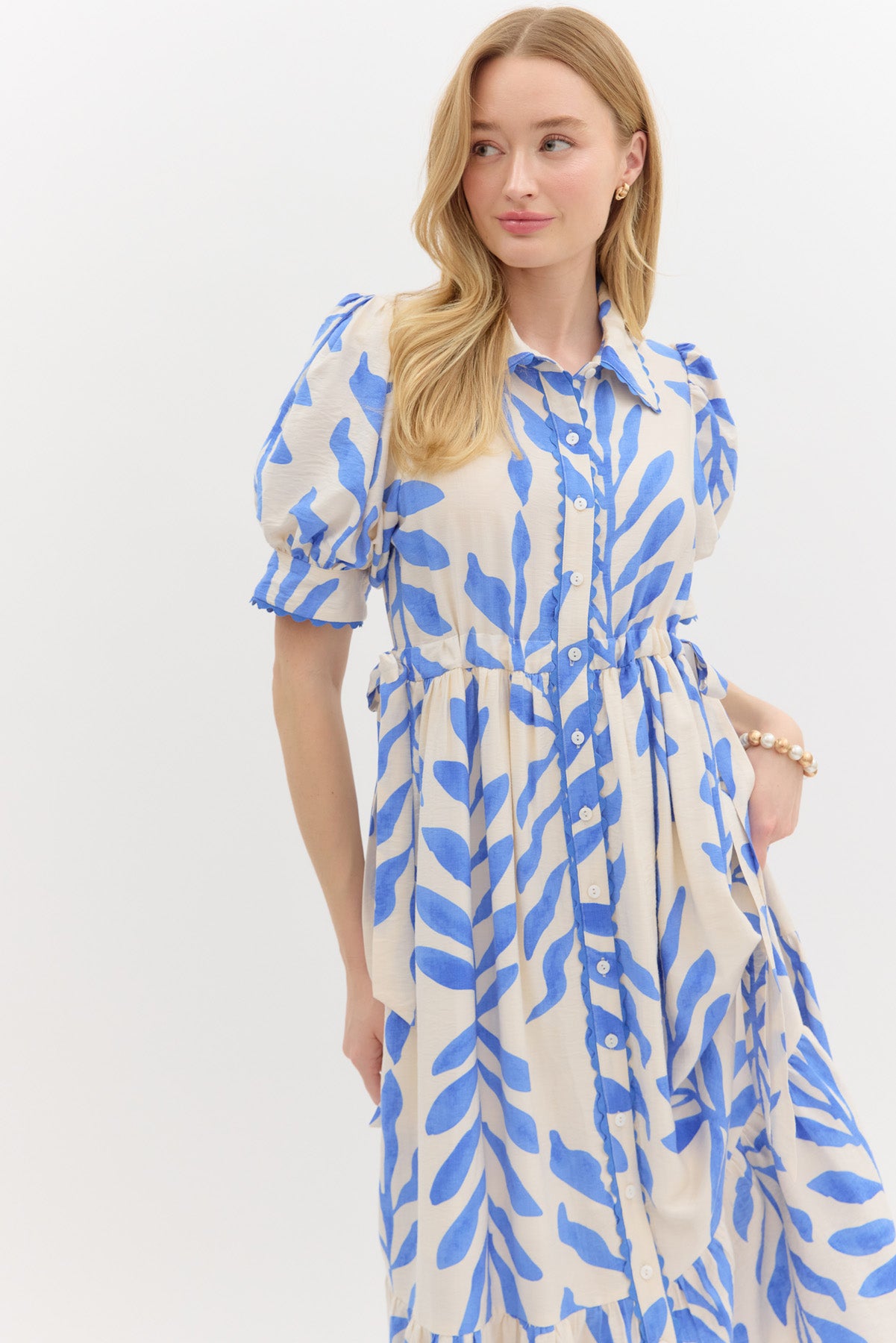 Soft Light Garden Dress