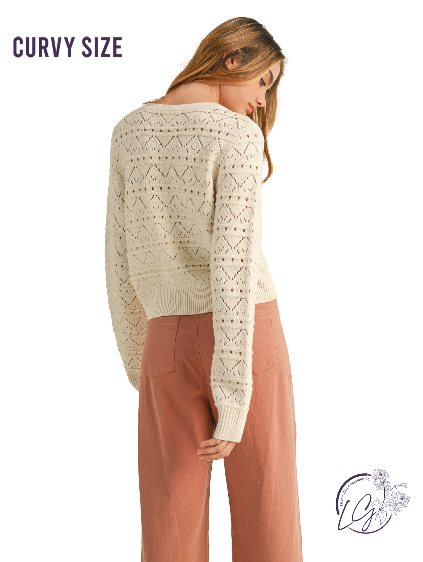 Curvy Sunthread Sweater