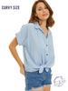 Curvy Cool Comfort Tencel Shirt