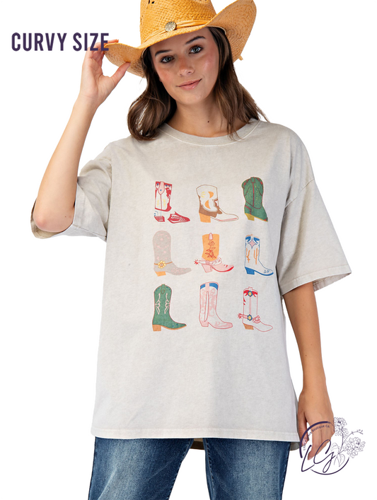 Curvy Rough Steps Top