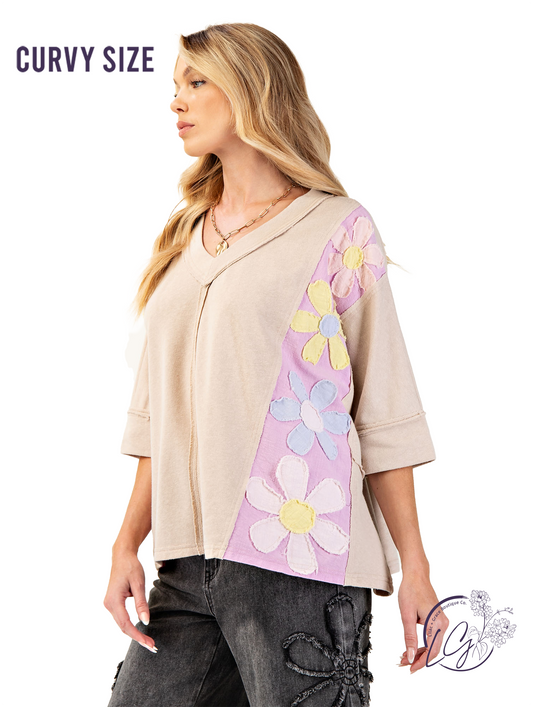 Trailside Daisy Drift Pullover