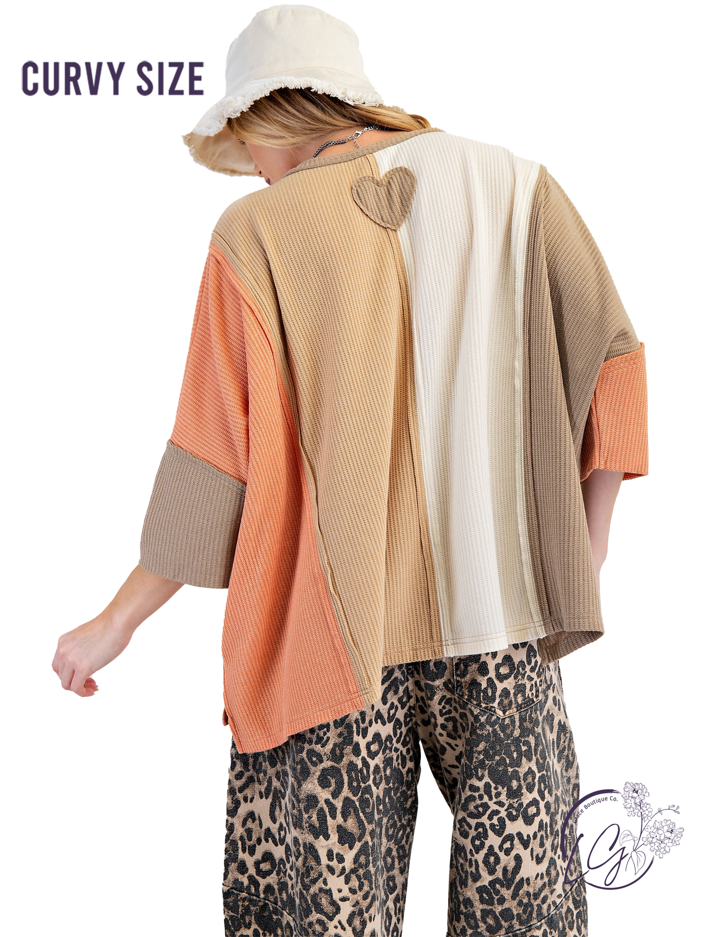 Curvy Hushed Terrain Top