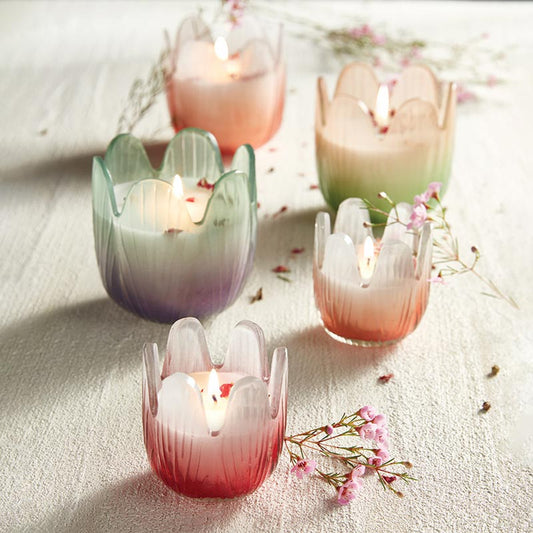Anemone Blossom Candle - Large