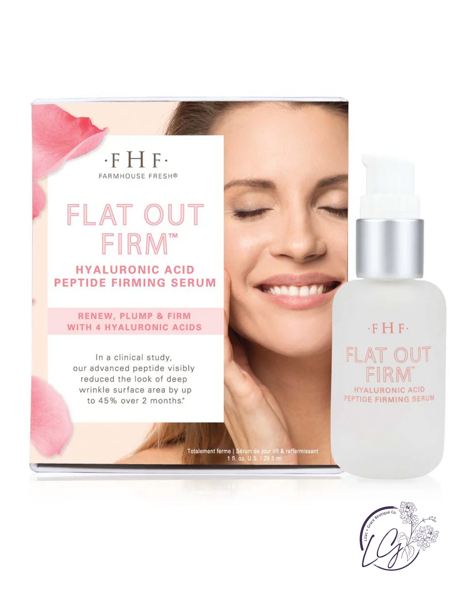 Flat Out Firm Hyaluronic Acid Peptide Firming Serum