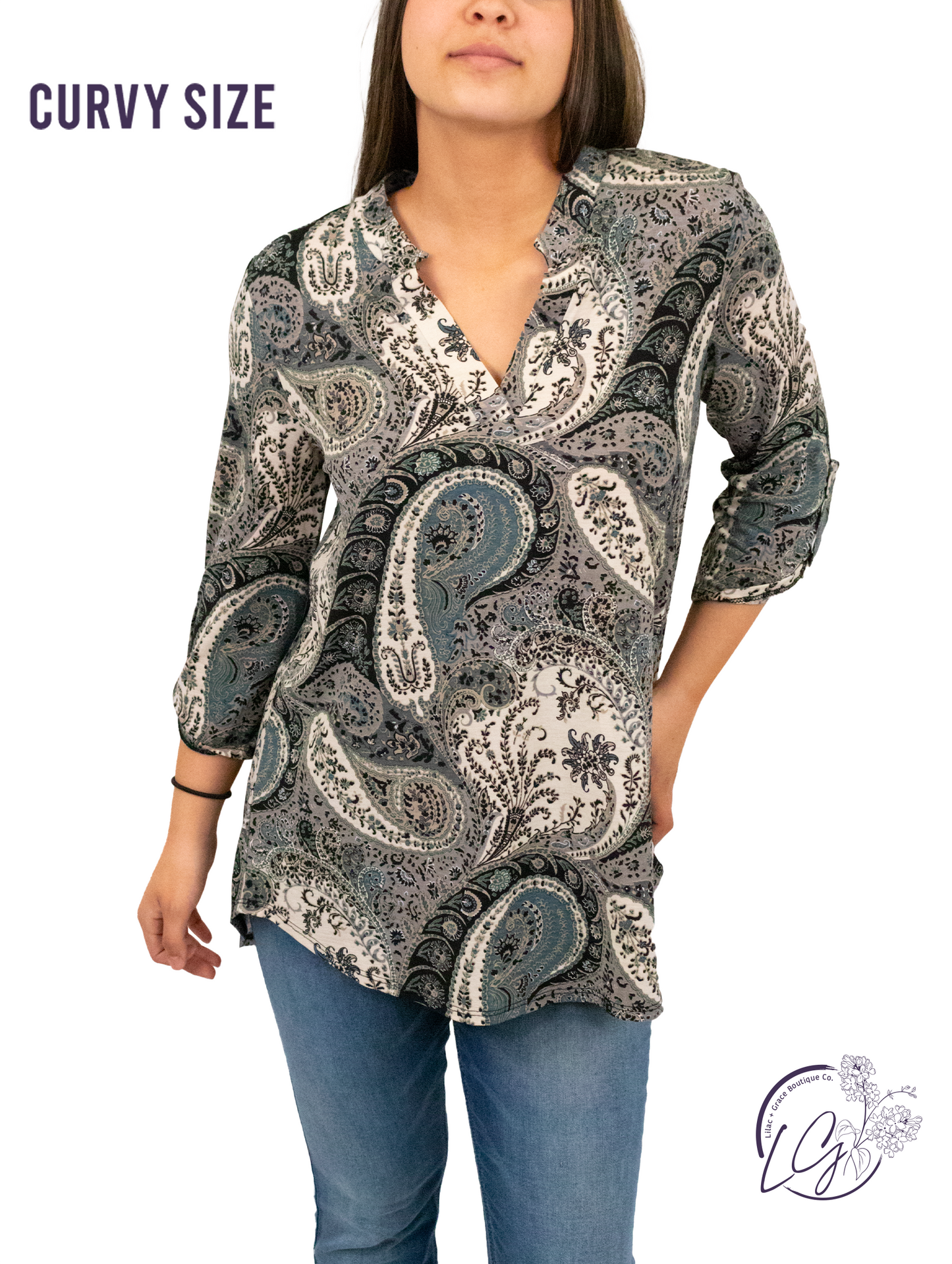 Curvy Bulgari Blouse