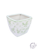 Rose Trellis Ceramic Planters