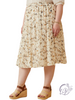 Curvy Meadowlight Chiffon Skirt