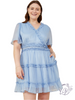 Curvy Moonveil Ruffle Dress