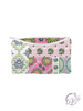 Laramie Patchwork in Green Quilted Makeup Bag