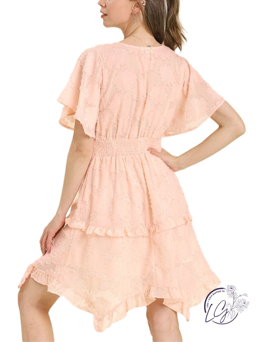 Curvy Bloom Burst Mini Dress