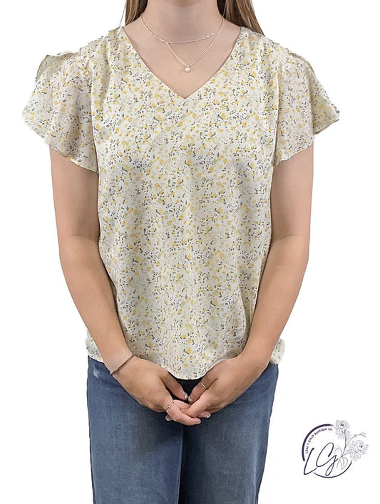 Petal Harmony Blouse