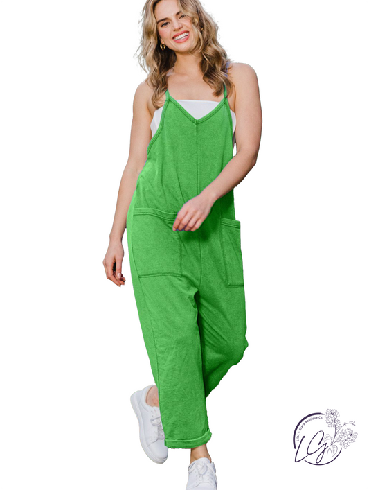 Curvy Smiles All Around Jumpsuit